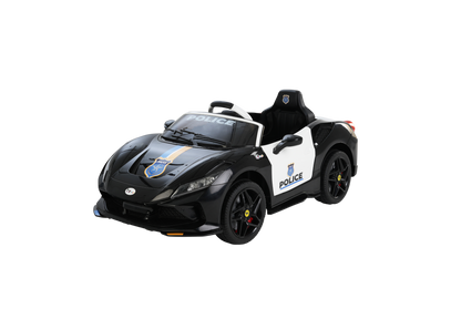 Toy House Police Car Black