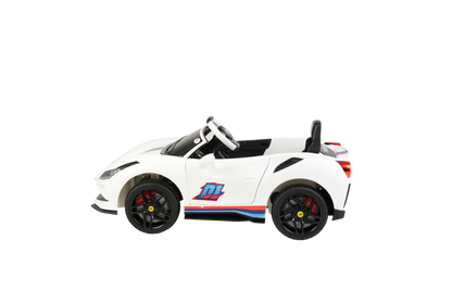 Toy House White Sports Car